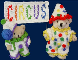 Circus Bears Set Pattern - Maggie's Crochet