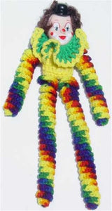 Curlicue Clown Doll Pattern - Maggie's Crochet