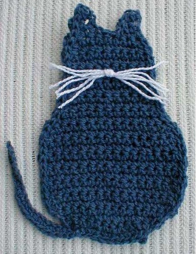 Kitty Coasters Crochet Pattern - Maggie's Crochet