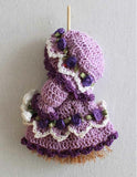 Mini Broom Dolls 1 Crochet Pattern Leaflet - Maggie's Crochet