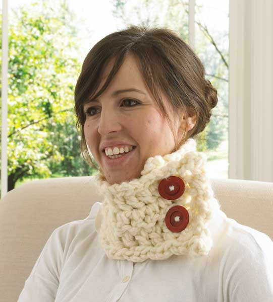 30-Minute Neck Warmers Crochet Pattern: Easy Beginner– Maggie's