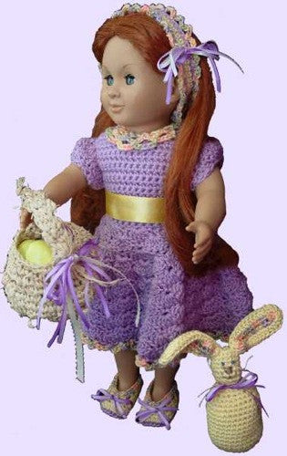 18" Doll Ready for Spring for Crochet Pattern Maggie's Crochet 18" Doll Ready for Spring for Crochet Pattern Maggie's Crochet