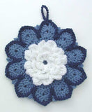 Rose Potholders Crochet Pattern - Maggie's Crochet