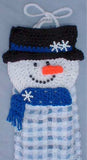 Santa and Snowman Towel Toppers Crochet Pattern - Maggie's Crochet