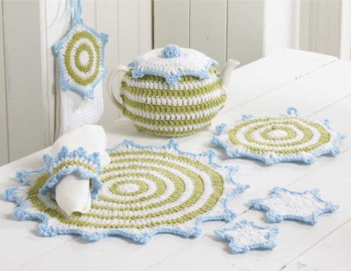 Wintery Kitchen Set Crochet Pattern - Maggie's Crochet