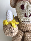 Crochet Pattern Easy Amigurumi Toy Monkey - Maggie's Crochet