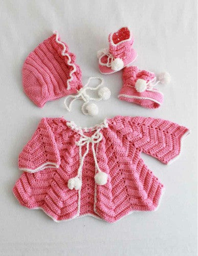Crochet baby layette sale