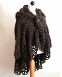 Boucle Cocoon Cape Crochet Pattern - Maggie's Crochet