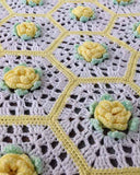 Baby Rose Garden Afghan Pattern - Maggie's Crochet
