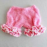 Savannah Ruffled Baby Set Crochet Pattern - Maggie's Crochet