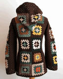 Scrap Granny Hooded Jacket Crochet Pattern - Maggie's Crochet