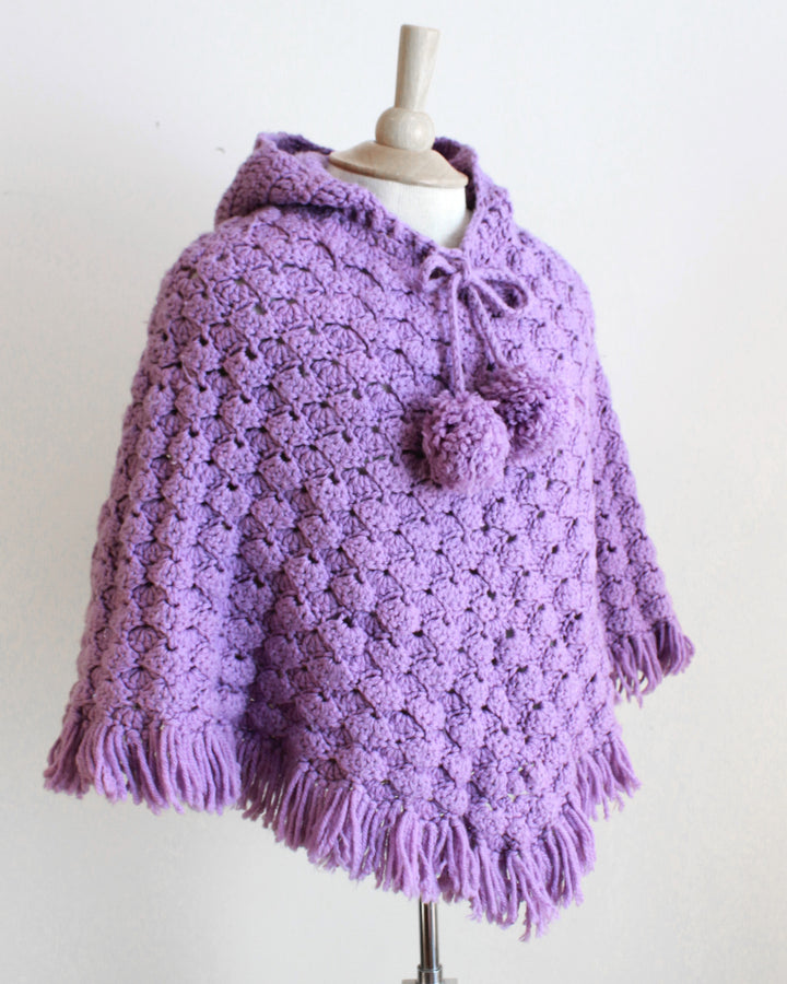 Puff Shell Poncho Crochet Pattern - Maggie's Crochet
