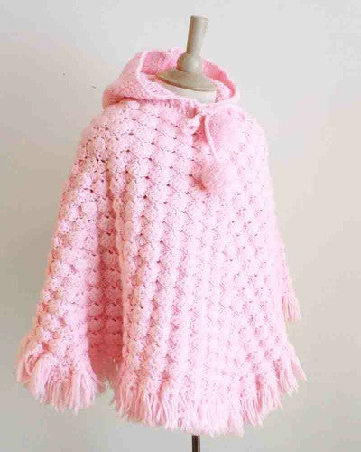Puff Shell Poncho Crochet Pattern - Maggie's Crochet