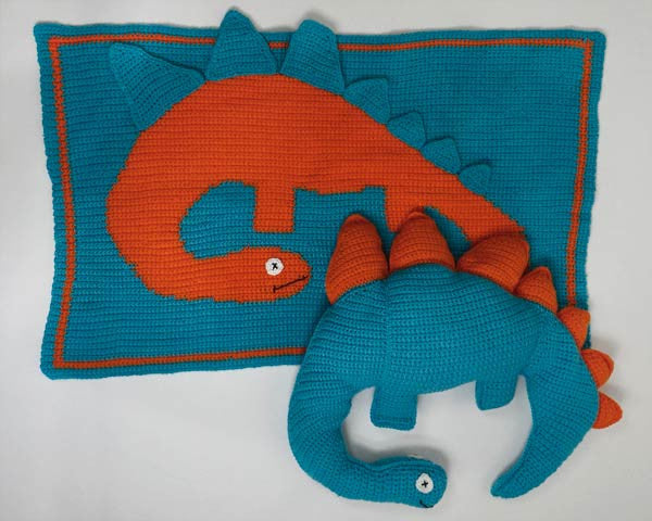 Dino the Dinosaur Pattern - Maggie's Crochet