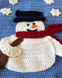 Frosty Fellows Table Runner Crochet Pattern - Maggie's Crochet