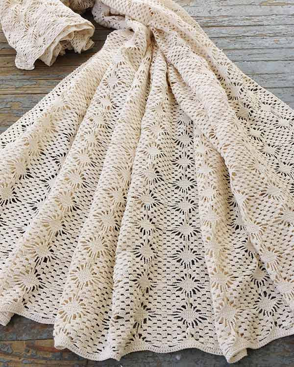 Spider Lace Bedspread Crochet Pattern– Maggie's Crochet