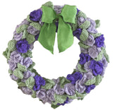 Floral Year of Wreaths Set 1 (January to April) Crochet Patterns
