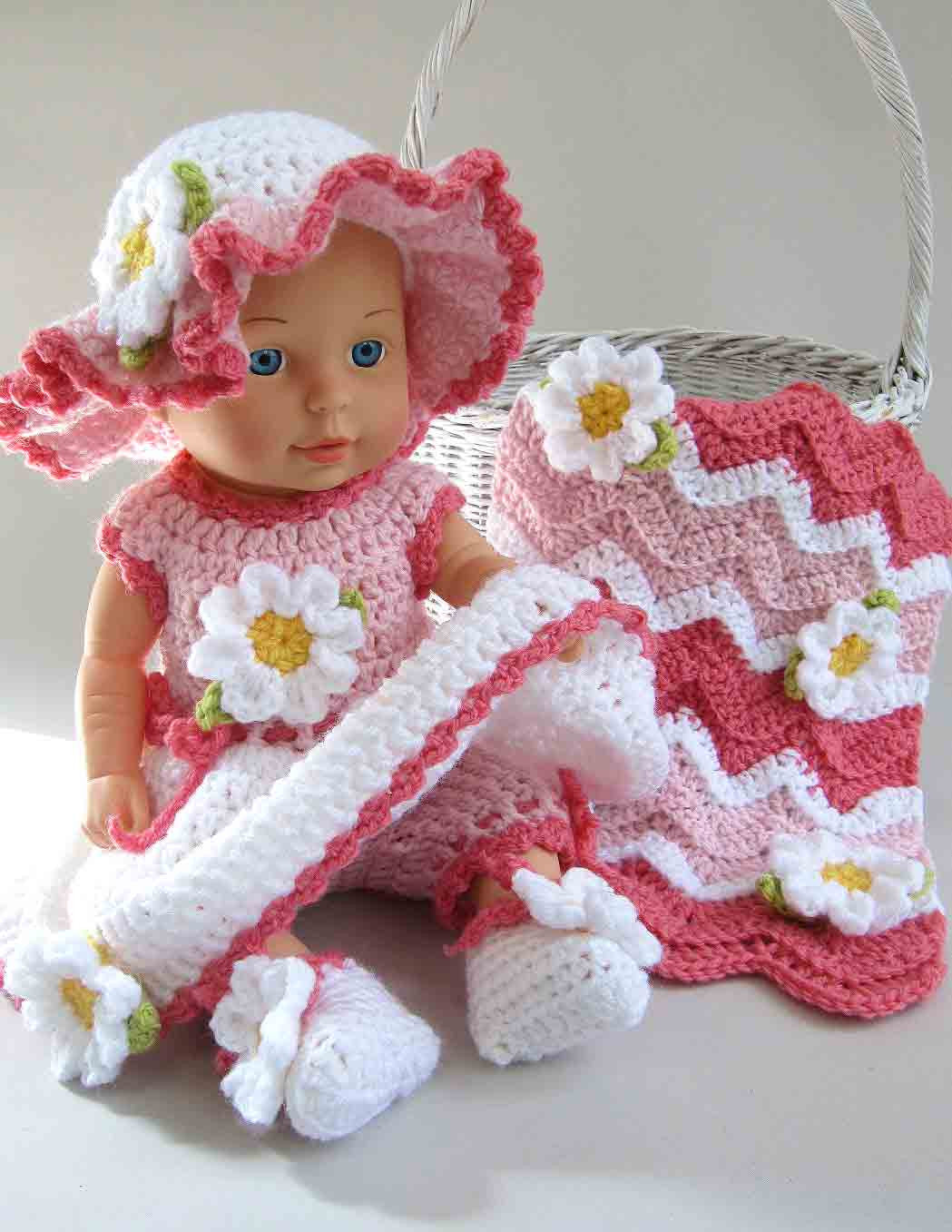 Baby Daisy Crochet Pattern – Maggie's Crochet