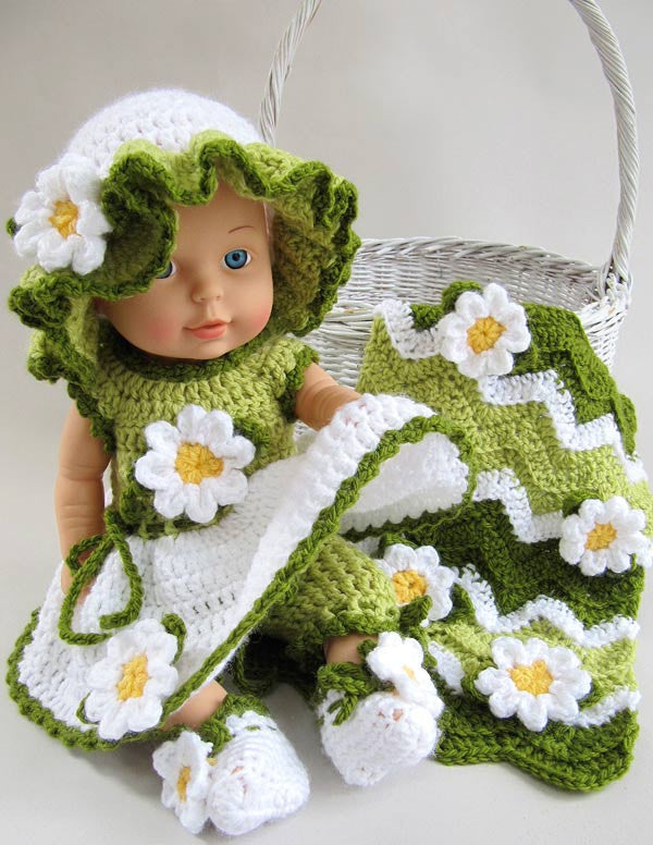 Baby Daisy Crochet Pattern Maggie s Crochet