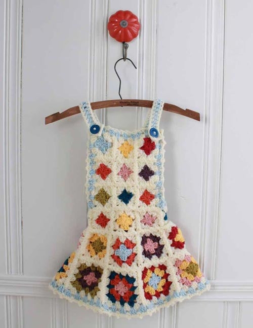 Granny Square Jumper Hat Purse Crochet Pattern Maggie s Crochet