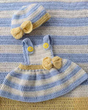 Lemon Drop Layette Crochet Pattern - Maggie's Crochet