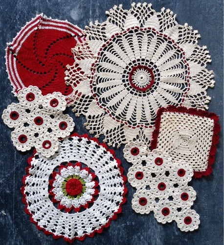 【お買い得】送料込◆Digitech◆Whammy◆Ricochet◆ワーミー Vintage Redwork Home Décor Set Crochet Pattern – Maggie's Crochet