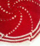 Vintage Redwork Home Décor Set Crochet Pattern - Maggie's Crochet