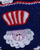 4th of July Uncle Sam Afghan & Pillow Set Crochet Pattern - Maggie's Crochet