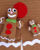 Gingerbread Afghan & Toy Pattern - Maggie's Crochet