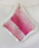 Pink Dishcloth Set Crochet Pattern - Maggie's Crochet