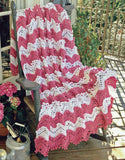 Cabbage Rose & Ripples Afghan Set Crochet Pattern - Maggie's Crochet
