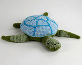 Turtle Afghan and Pillow Toy Crochet Pattern - Maggie's Crochet
