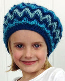 Vintage Ripple Hat, Scarf, Cowl & Fingerless Mittens Crochet Pattern - Maggie's Crochet