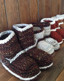 Boots 'n Booties Crochet Slipper Patterns for All Sizes - Maggie's Crochet