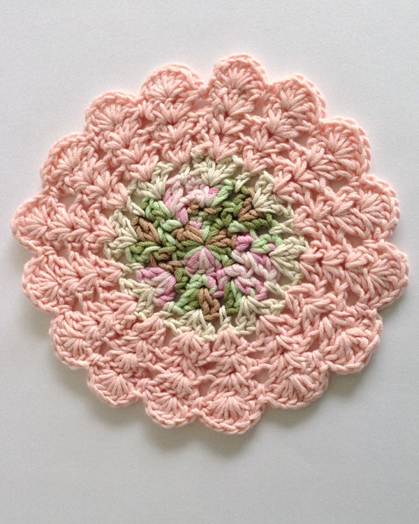 Dishcloths In The Round Crochet Pattern Set - Maggie's Crochet