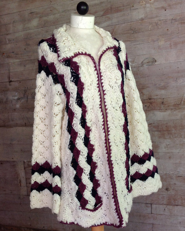 Crochet sweater jacket pattern online