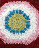 Hippie Chic Afghan & Pillow Set Crochet Pattern - Maggie's Crochet