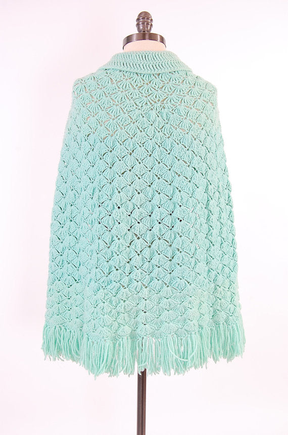 Vintage Shell Cape Crochet Pattern
