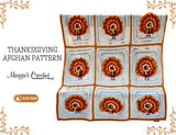 7 Holiday Afghan Crochet Patterns Leaflet PDF Download