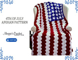 7 Holiday Afghan Crochet Patterns Leaflet PDF Download
