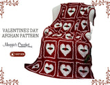 7 Holiday Afghan Crochet Patterns Leaflet PDF Download