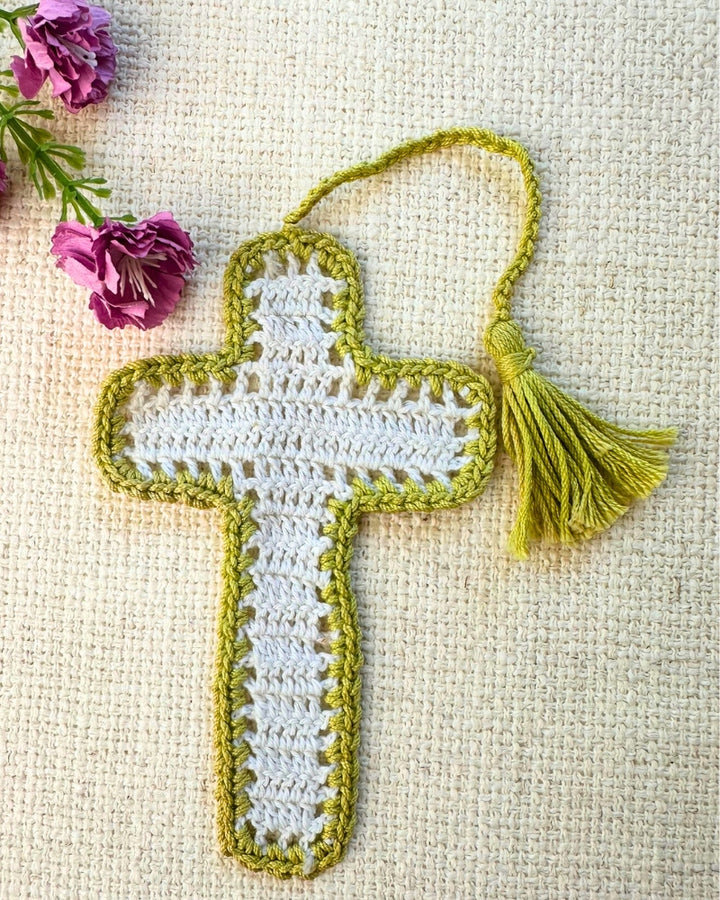 Cross Bookmarks in Thread Crochet Pattern