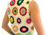 Crochet Pattern Vest - Granny Hexagon Motifs
