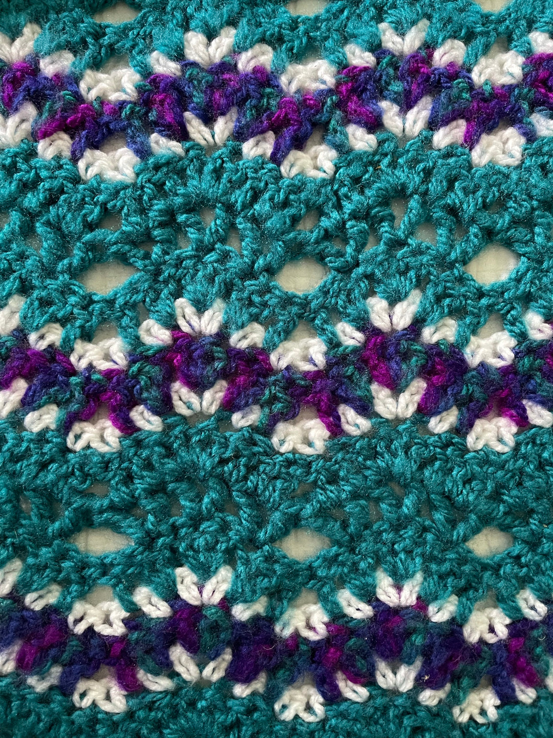 Denver Ripple Afghan – One-of-a-Kind, Only One Available - Maggie's Crochet