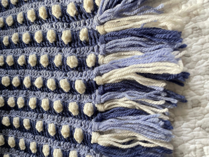 Snowfall Afghan – One-of-a-Kind, Only One Available - Maggie's Crochet