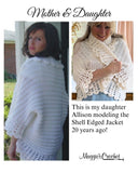 Shell Edged Jacket Crochet Pattern
