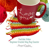 Coaster Crazy Crochet Pattern Leaflet