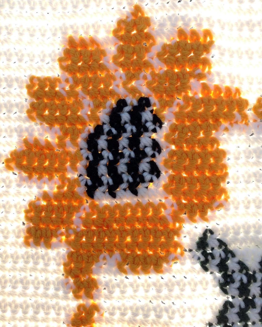 Sunflower Bliss Afghan - One-of-a-Kind, Only One Available