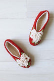 Vintage Floral Slippers Crochet Pattern - Maggie's Crochet