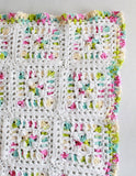 Kaleidoscope Afghan Crochet Pattern PDF Download